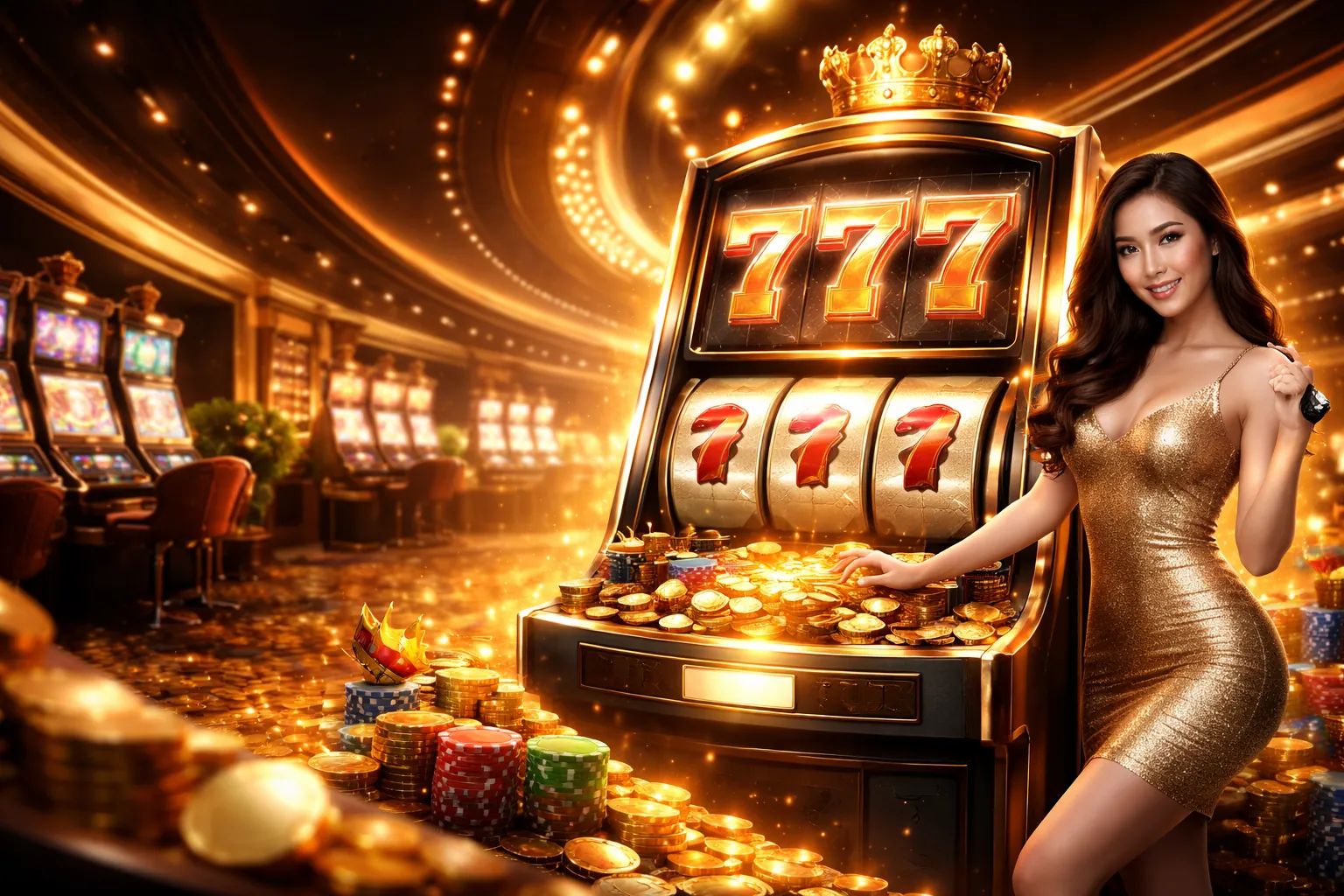 Hình ảnh chính f1686 s với giải độc đắc lớn và trò chơi casino sôi động